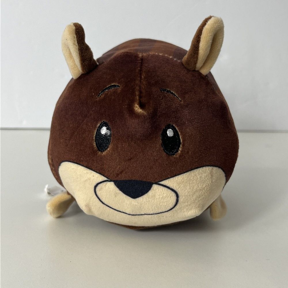 Bun Bun! Brown Chipmunk Stacking Plush 10” Long